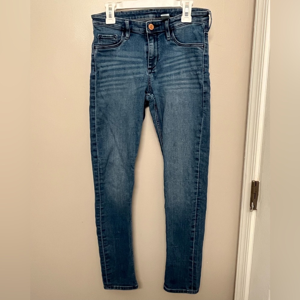 &Denim Blue Jeans for Kids Size 12-13 Y, Skinny Fit